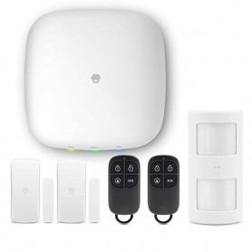 kit Alarma CHUANGO LTE-400. WiFi/4G. Recibe alarmas y mensajes desde tu alarma.