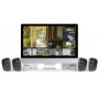 Kit FOSCAM FN9108E-B4-2T, POE, 8CH, incluye 4 cámaras V5EP 5,0Mpx,
