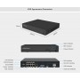 Kit FOSCAM FN9108E-B4-2T, POE, 8CH, incluye 4 cámaras V5EP 5,0Mpx,