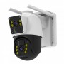 DIYTECH Cámara de vigilancia 4G DIY-G66DR de visión dual solar de bajo consumo  4G