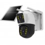 DIYTECH Cámara de vigilancia 4G DIY-G66DR de visión dual solar de bajo consumo  4G