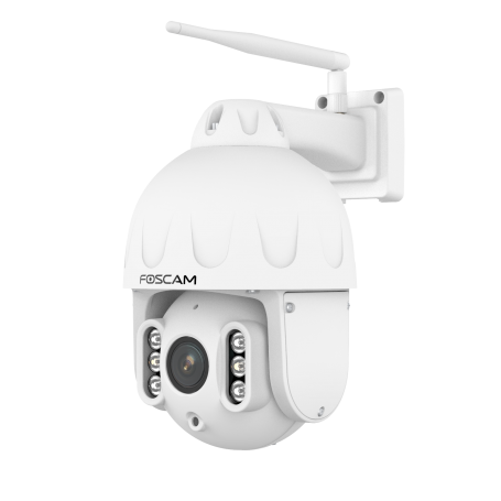 Foscam SD8P Cámara IP 8.0Mpx, WIFI, slot Micro SD, Zoom x4 - Visión nocturna hasta 50m. Auto-Tracking. Blanca