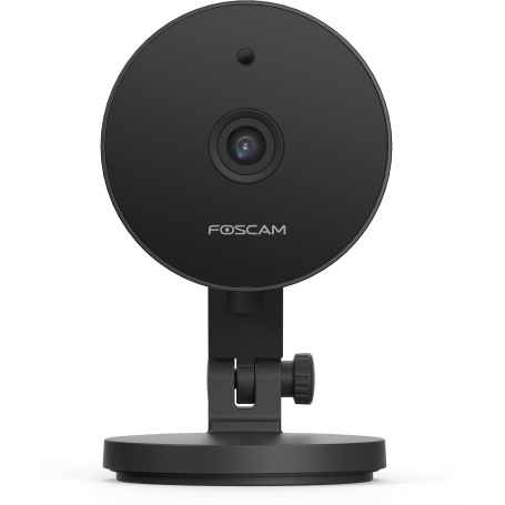 FOSCAM C5M NEGRA, 5,0MPX 110º VISIÓN, FIJA, INTERIOR, DETECCIÓN MOVIMIENTO HUMANA, COMPATIBLE CON ALEXA, SLOT MICRO SD