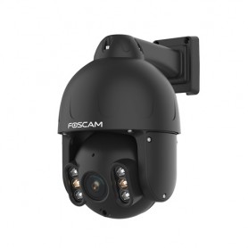 Foscam SD4H/B Cámara IP 4.0Mpx- Cámara vigilancia P/T/Z, slot Micro SD, Zoom x18 - hasta 200 m de visión nocturna. Auto-Tracking