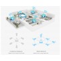 KIT FOSCAM FN8108W-B4-1T NRV WIFI 2K/3MP , 8CH, DETECCION HUMANA, PLUG & PLAY