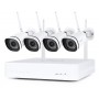 KIT FOSCAM FN8108W-B4-1T NRV WIFI 2K/3MP , 8CH, DETECCION HUMANA, PLUG & PLAY