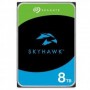 Disco duro interno hdd seagate skyhawk st8000vx010 8tb 3.5 pulgadas -  256mb -  sata