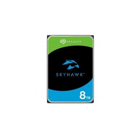 Disco duro interno hdd seagate skyhawk st8000vx010 8tb 3.5 pulgadas -  256mb -  sata