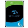 Disco duro interno hdd seagate skyhawk st8000vx010 8tb 3.5 pulgadas -  256mb -  sata