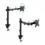 Soporte Tooq mesa gira incli 1 brazo 17" - 32" negro