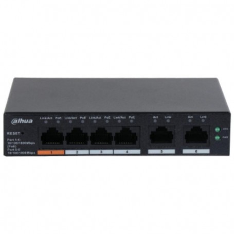 Switch Dahua DH-CS4006 - 4GT - 60 6 puertos
