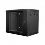 Armario Lanberg 9U 600x450x507 auto ensamblado Rack 19", hasta 60 kg negro