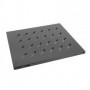 Bandeja Lanberg fija 1U 465x500 mm hasta 120 kg Rack de 19" negro