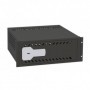 Caja fuerte especial para videograbador. Cierre con llave. 385 ancho. Para insertar en Rack 19"