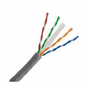 Bobina en caja de 305m cable UTP apantallado CAT5e rígido