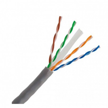 Bobina en caja de 305m cable UTP apantallado CAT5e rígido