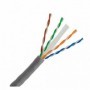 Bobina en caja de 305m cable UTP apantallado CAT5e rígido