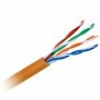 Bobina de cable UTP cat6e Hikvision. Certificado . Conductor cobre alta calidad