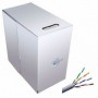 Bobina en caja de 305m cable de UTP CAT5e rígido