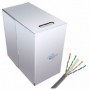 Bobina en caja de 305m cable de UTP CAT6e rígido CCA