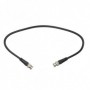 Cable coaxial RG59 preparado de 1 m.