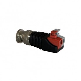 Conector de video BNC macho de fácil conexionado