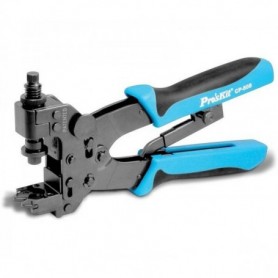 Herramienta crimpadora por compresion conectores BNC RG-59 y RG6