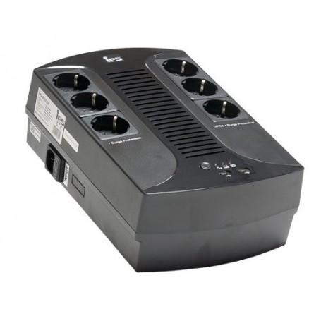 SAI tipo regleta de enchufes. 600VA / 360W. 6 enchufes