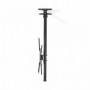 Soporte de techo para pantallas planas (26-42" 20 kg) Color negro