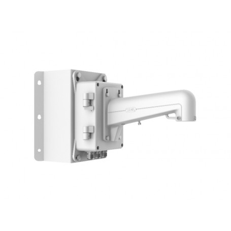 Soporte Caja de conexiones Hikvision de montaje en esquina para domos Aluminio