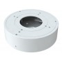 Caja de conexión para cámaras Aluminio Blanca IP65 techo y pared 132x38.8mm TVT