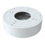 Caja de conexión para cámaras Aluminio Blanca IP65 techo y pared 132x38.8mm TVT