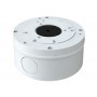 Caja de conexión para cámaras Aluminio. Blanco. IP65. Techo y pared 112x55mm TVT