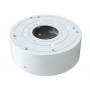 Caja de conexión para cámaras. Aluminio. Blanco IP65 Techo y pared 109.5x38.8mm TVT