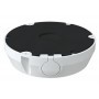 Caja de conexión para cámaras. Aluminio. Blanco. IP65 techo y pared 154.5x40mm TVT