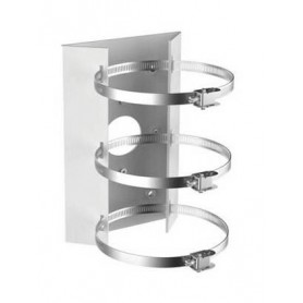 Soporte de montaje de poste para cámaras Hikvision / Uso interior y exterior Hikvision