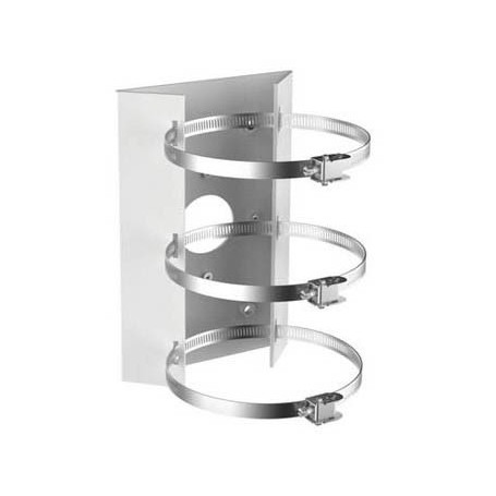 Soporte de montaje de poste para cámaras Hikvision / Uso interior y exterior Hikvision