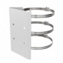 Soporte de montaje en poste horizontal para Cámaras Domo PTZ y PanoVu Hikvision