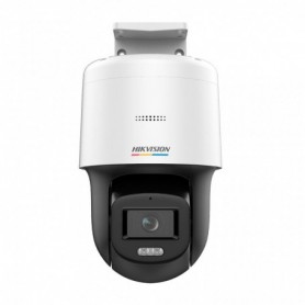Cámara PT IP 4MP ColorVu IP66 MicroSD Altavoz MIC Luz Blanca 30m Hikvision