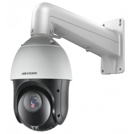 Cámara PTZ IP 4MP 15X 5-75mm Acusense IR100 Captura Facial WDR120 Soporte incluido E/S Audio Alarma Hikvision