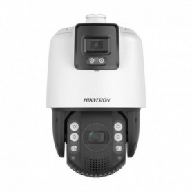 Cámara PTZ IP 4MP 32X IR200 IP66 IK10 E/S Audio Alarma 2/1 Captura Facial Luz blanca y aviso sonoro  DarkFighter