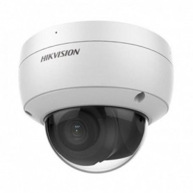 Cámara IP Domo 2 MP 2.8mm IR30m AcuSense DarkFighter IK10 IP67 Hikvision