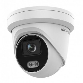 Cámara IP Turret 2MP 2.8mm IP67 ColorVu Acusense Hikvision