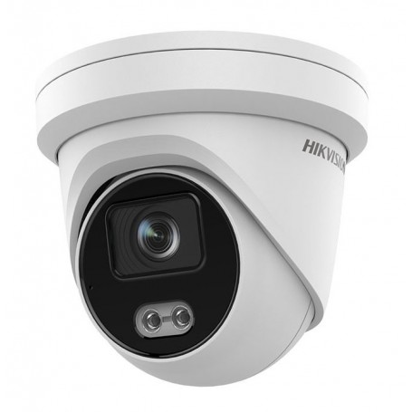 Cámara IP Turret 2MP 2.8mm IP67 ColorVu Acusense Hikvision