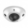 Cámara Mini Domo IP 2MP 2.8 mm IP67 IK08 WDR120 H.265+ IR30 E/S Audio Alarma MIC Acusense 2ªGen Hikvision