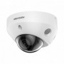 Cámara Minidomo IP 8MP 2.8mm Acusense WDR120 IP67 IK10 IR30 MIC Hikvision