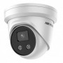 Cámara Turret IP 2MP 2.8mm Luz estroboscópica Advertencia sonora AcuSense WDR120 IR40 IP67 E/S Audio-Alarma Hikvision