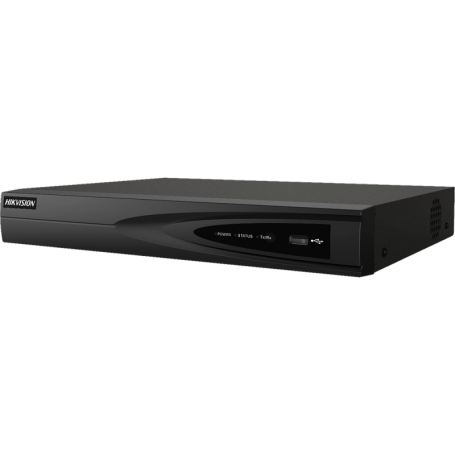 Grabador NVR IP 16CH 8MP 160/80Mbps 1HDD E/S Audio Hikvision