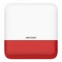 Sirena inalámbrica de exterior compatible 868 Mhz Hikvision AXPRO Indicador Rojo