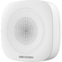 Sirena inalámbrica de interior compatible 868 Mhz Hikvision AXPRO Indicador Azul